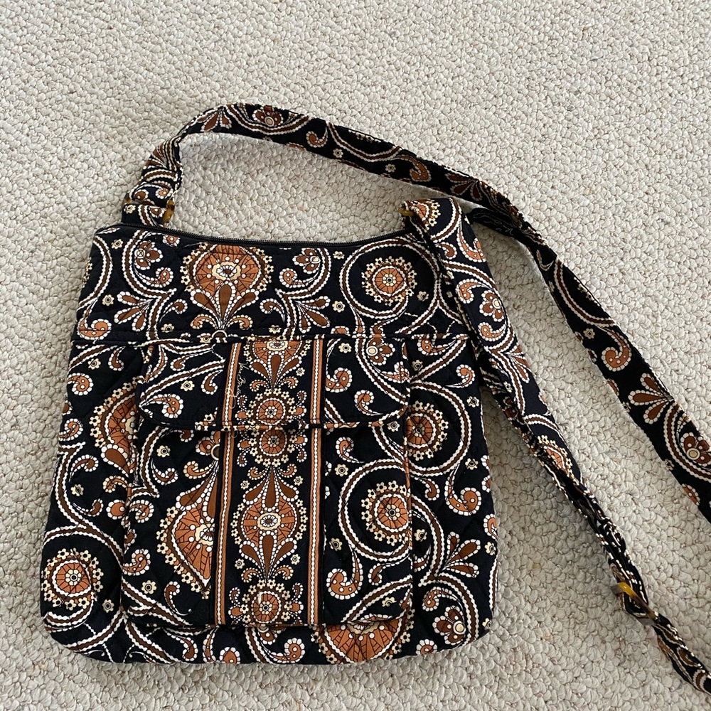 Caffee Latte Vera Bradley Cross Body Purse